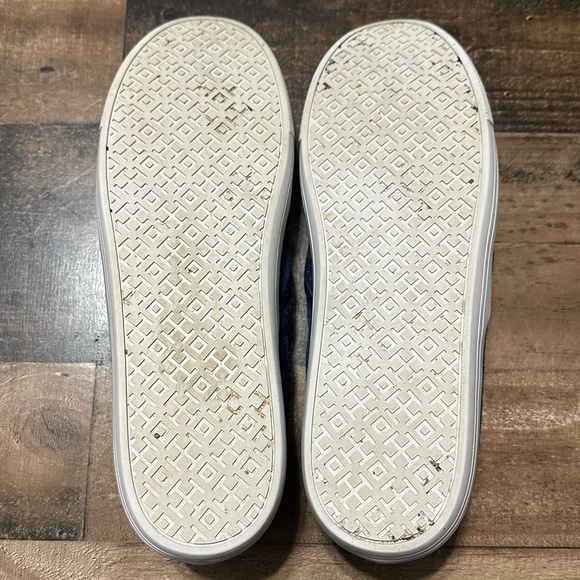 Tory Burch Perforated Suede Slip-On Sneaker - Picture 7 of 9
